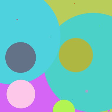 Daire geometrik şaşırtıcı arka plan çok renkli desen.