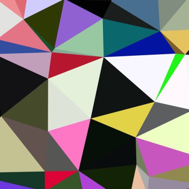 Arka plan çok renkli geometrik poligonal.