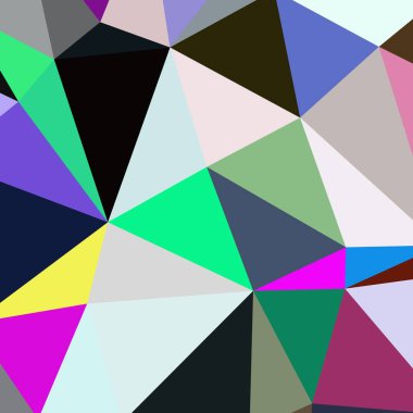 Arka plan çok renkli geometrik poligonal.