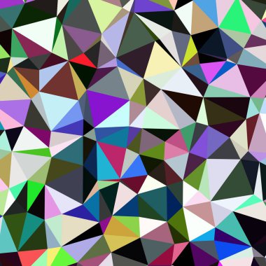 Arka plan poligonal sorunsuz üçgen renk desen.