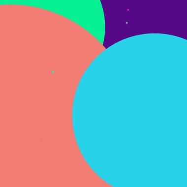 Daire geometrik şaşırtıcı arka plan çok renkli desen.