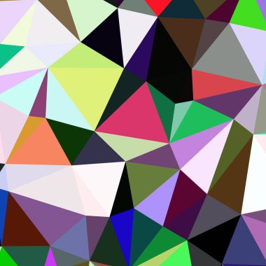 Arka plan çok renkli geometrik poligonal.