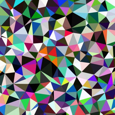 Arka plan çok renkli geometrik poligonal.