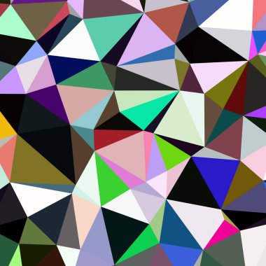 Arka plan çok renkli geometrik poligonal.