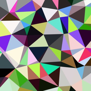 Arka plan çok renkli geometrik poligonal.