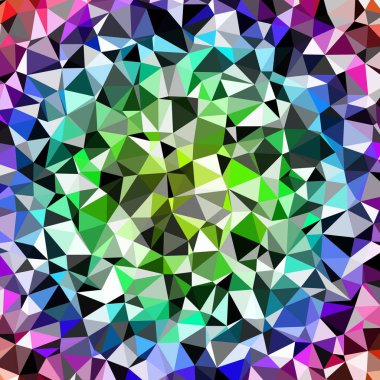 Arka plan poligonal sorunsuz üçgen renk desen.