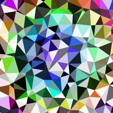 Arka plan çok renkli geometrik poligonal.