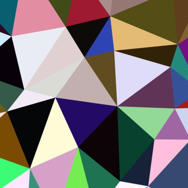 Arka plan çok renkli geometrik poligonal.