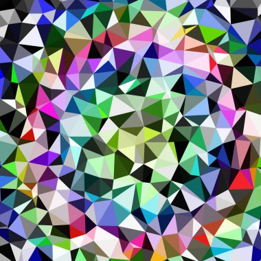 Arka plan çok renkli geometrik poligonal.