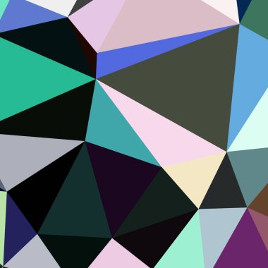 Arka plan çok renkli geometrik poligonal.