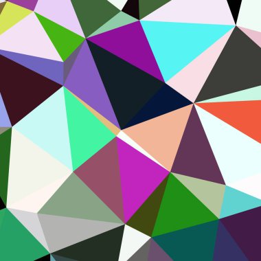 Arka plan çok renkli geometrik poligonal.