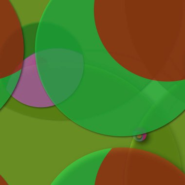 Çok renkli geometrik daire arka plan seamless modeli.