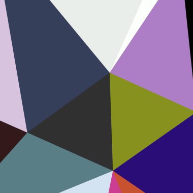 Arka plan poligonal sorunsuz üçgen renk desen.