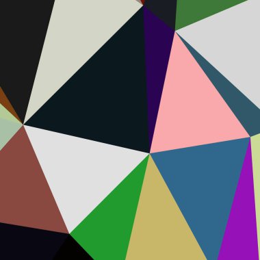 Arka plan çok renkli geometrik poligonal.