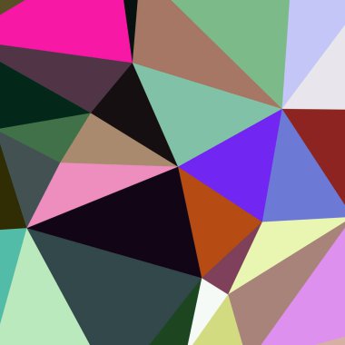 Arka plan çok renkli geometrik poligonal.