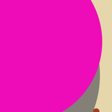 Daire geometrik yeni arka plan çok renkli desen.