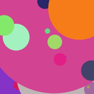 Daire geometrik şaşırtıcı arka plan çok renkli desen.