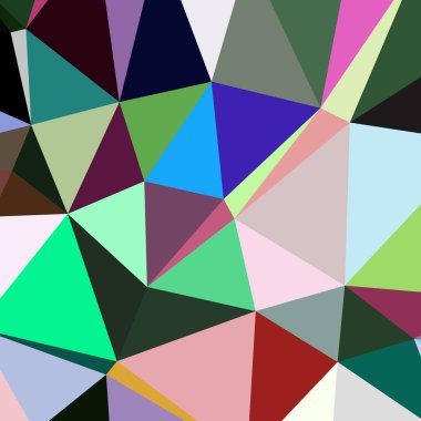 Arka plan çok renkli geometrik poligonal.