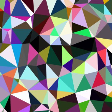 Arka plan çok renkli geometrik poligonal.