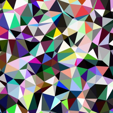 Arka plan çok renkli geometrik poligonal.