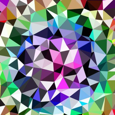 Arka plan çok renkli geometrik poligonal.