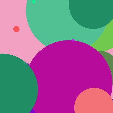 Daire geometrik şaşırtıcı arka plan çok renkli desen.