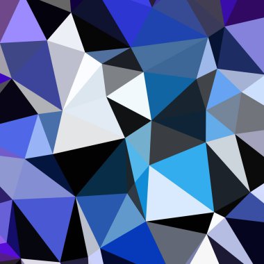 Arka plan poligonal sorunsuz üçgen renk desen.