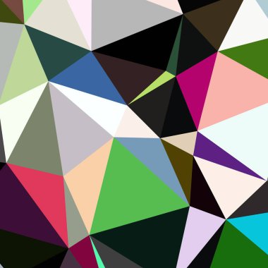 Arka plan çok renkli geometrik poligonal.