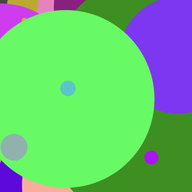 Daire geometrik güzel arka plan çok renkli desen.