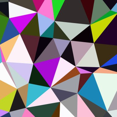 Arka plan çok renkli geometrik poligonal.