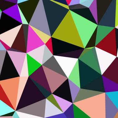 Arka plan çok renkli geometrik poligonal.