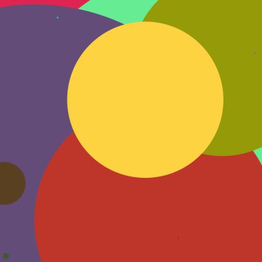 Daire geometrik büyük arka plan çok renkli desen.