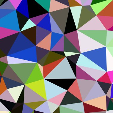 Arka plan çok renkli geometrik poligonal.