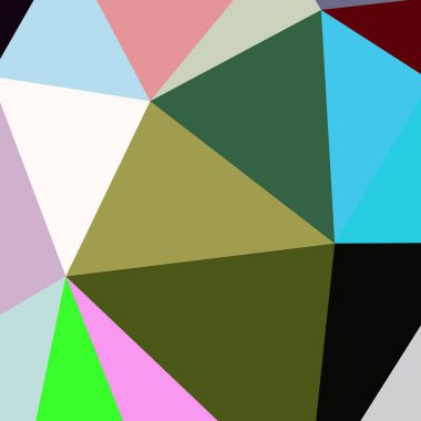 Arka plan çok renkli geometrik poligonal.