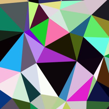 Arka plan çok renkli geometrik poligonal.