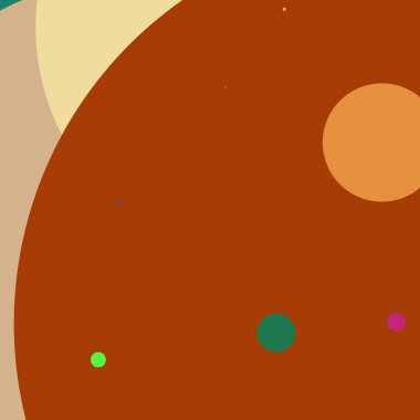 Daire geometrik şaşırtıcı arka plan çok renkli desen.