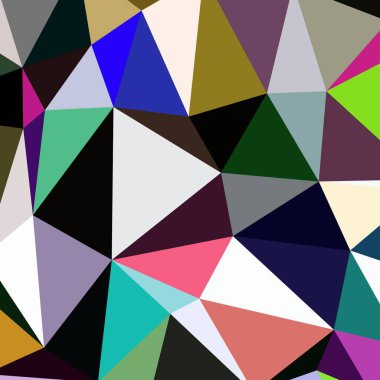 Arka plan çok renkli geometrik poligonal.