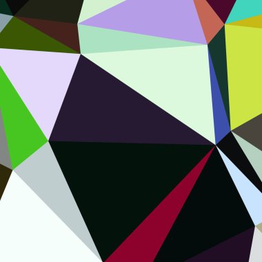 Arka plan çok renkli geometrik poligonal.