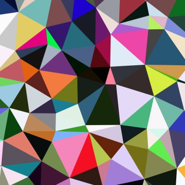 Arka plan çok renkli geometrik poligonal.