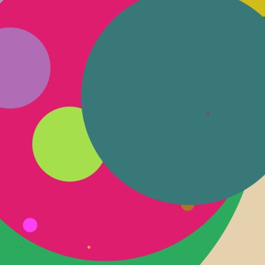 Daire geometrik şaşırtıcı arka plan çok renkli desen.