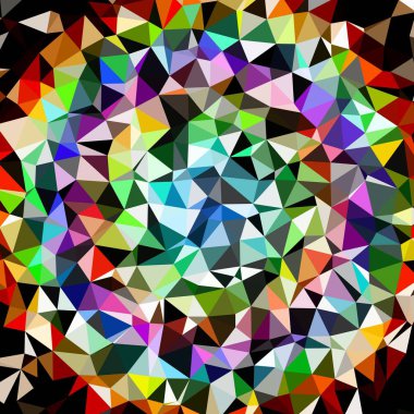 Harika geomeric soyut poligonal mozaik. Üçgen düşük poli arka plan. Çokgenler ile soyut geometrik arka plan. Bir üçgen oluşur origami tarzı desen