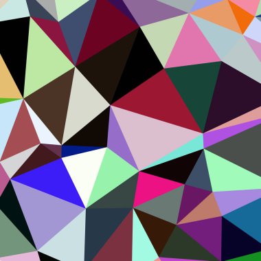 Arka plan çok renkli geometrik poligonal.