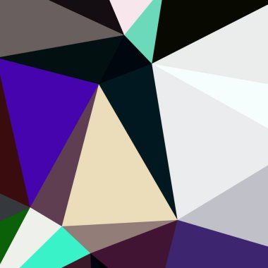 Arka plan çok renkli geometrik poligonal.