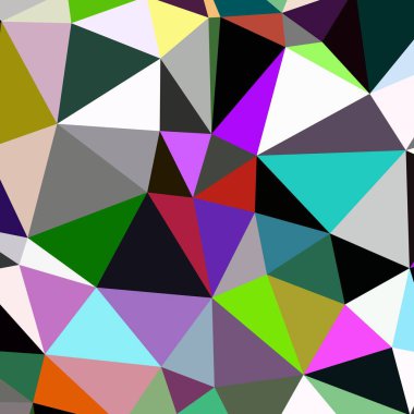 Arka plan çok renkli geometrik poligonal.