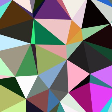 Arka plan çok renkli geometrik poligonal.