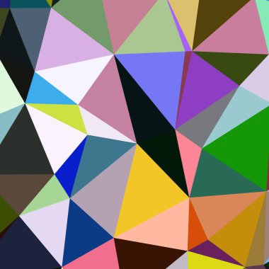 Arka plan çok renkli geometrik poligonal.