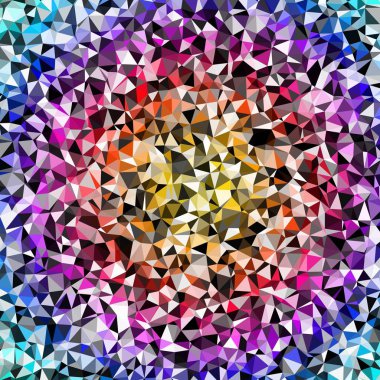 Arka plan çok renkli geometrik poligonal.