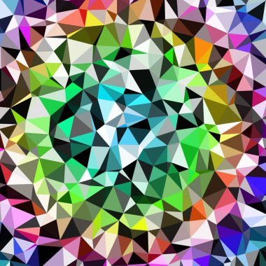 Arka plan çok renkli geometrik poligonal.