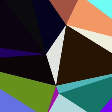 Arka plan çok renkli geometrik poligonal.