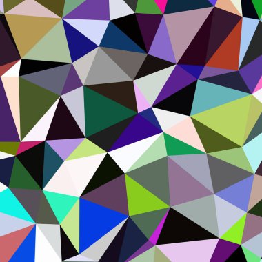 Arka plan çok renkli geometrik poligonal.